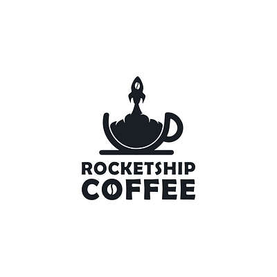rocketship coffee art best branding coffee coffeeshop designer illustrations logodesigner logodesigns logos rocket rocketcoffee space vector