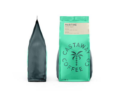 COFFEE PACKAGING blue design green packaging packaging design stamp