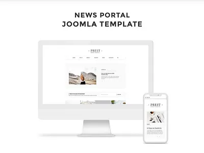Prest - News Portal Multipage Creative Joomla Template joomla joomla template multipage template news portal news portal template