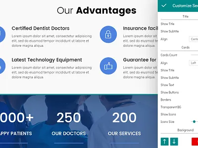 8b Website Builder | Working with Parameters bootstrap clean design html html css html5 mobile responsive web website