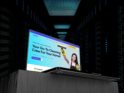 🧹 Cleaners Service Website Design – Modern & Minimal UI ✨ appui branding casestudy cleanerservice design landingpageui portfolio productdesign productdesigner ui uiux userinterface uxui websitedesign webui