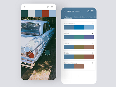 Daily UI #60 | Color Picker color color palette color palettes color picker colorado colorful colors concept daily ui daily ui 060 daily ui challenge dailyui dailyuichallenge interface pantone photo app picker redesign ui ux