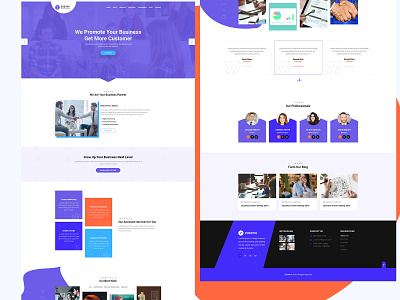 Business Agency Website agency business design lading page leading page design ui website website design