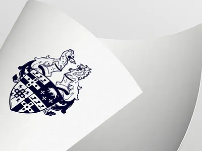 South Ormsby Family Crest arms brand crest family family crest family tree illustration knight lion logo shield shield logo