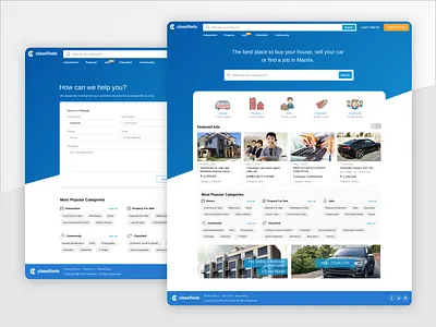 Classified Ad Design Proposal classified classified ads classifiedhomepage classy contactuspage
