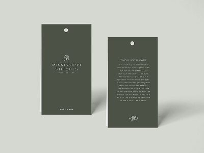 Hang Tag Design brand design brand identity branding design lifestyle brand print typography