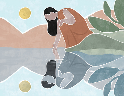 Brains Minds Self brains editorial editorial illustration mind philosophy self