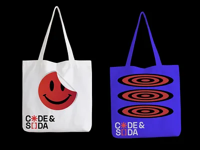 Code and soda bags contemporary contemporaryart design graphic graphicdesign illustration illustrator printable printdesign typography