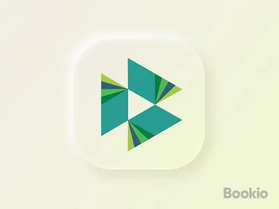 Bookio logo book books branding icon illustration logo mark