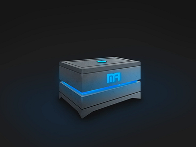 Esports Gamification Reward Box 3d box crate csgo design esports gamification gaming illustration mystery mystery box reward surprise unbox