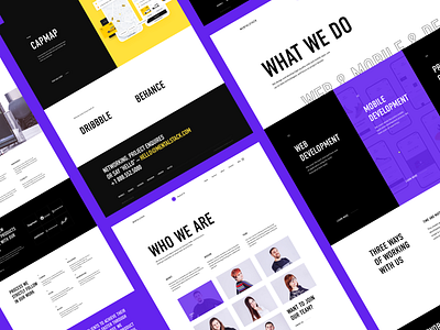 Mentalstack Corporative Website animation branding design interaction mentalstack typography ui ux web