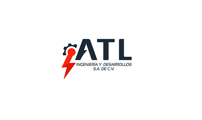 ATL logotipo atl engine engineers lighting logodesign logotype thunder