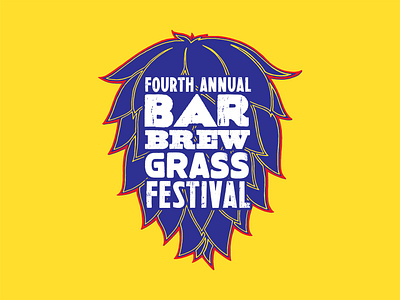 Bar Brew Grass Festival 2019 charleston design icon illustration logo vintage