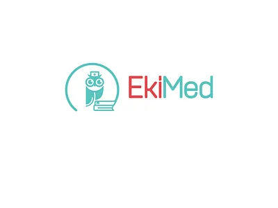 EKIMED branding identity logo design