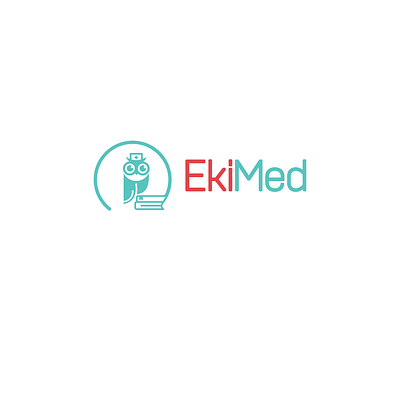 EKIMED branding identity logo design