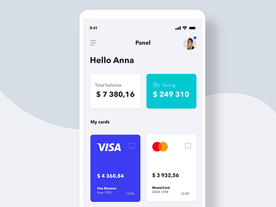 Budget Manager 💵 - Animation animation aplication app app design bank budget clean concept ios minimal mobile money stats ui ui design uidesign uiux user interface ux wallet