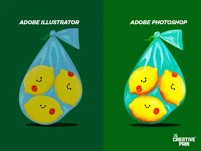 The difference in texture branding illustration illustrator texture the creative pain vector