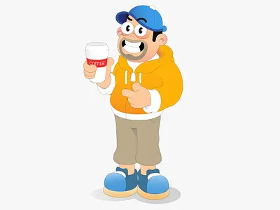 Lets Have Coffee illustration