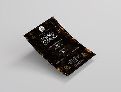 Holiday Celebration 2023 - Flyer branding graphic design logo