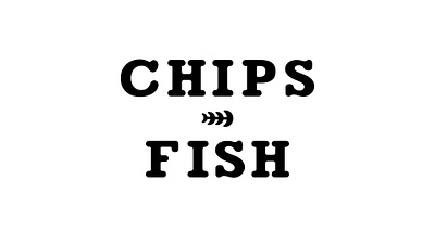 Chips Fish Logotype Design adobe illustrator adobe photoshop animation brand identity branding fish and chips fishandchips graphic design identity logo logo animation logotype logotype animation logotype design motion graphics