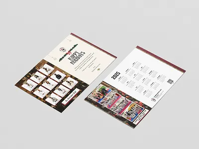 Holiday Greetings 2024 - Cards branding graphic design logo