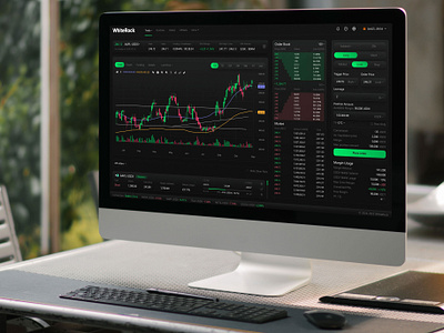 UI UX Dashboard Design for Order Book DEX Platform admin dashboard crypto crypto dashboard crypto exchange dashboard dashboard design dashboard ui defi platform finance financial dashboard fintech leverage leverage crypto trading saas saas dashboard trading app trading web app web design web3 web3 platform