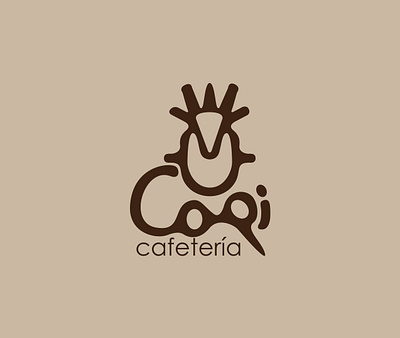 Copi Coffee Shop branding brown cafeteria coffee design identity illustration logo marca organic