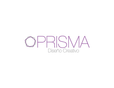 Prisma branding clean design identidade visual identity illustrator line marca media morado purple studio vector