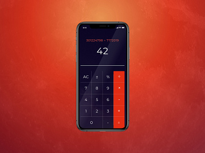 Daily UI - Day 4 app calculator dailyui dailyui004 design interfacedesign mars sciencefiction scifi space ui ui design ux