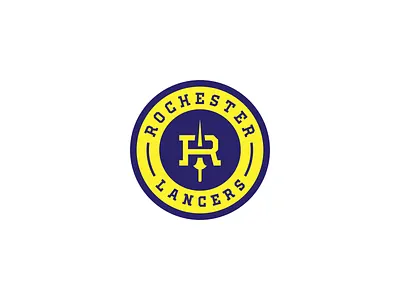 Rochester Lancers / Day 21 / August Rebranding Project fc football lance lancers r rochester soccer soccer logo sports sports branding sports logo