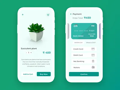 Checkout Page checkout minimal plant uidesgin uxdesign