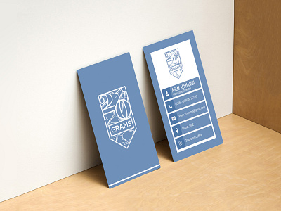 Grams Business Card Design advertisement business card business card design business card template business cards card design company design