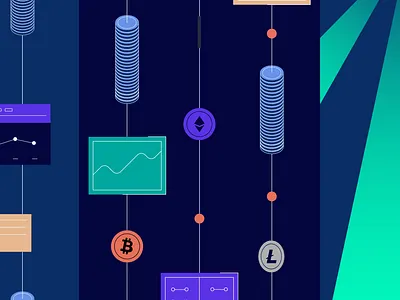 Salt - Motion Graphics 2d 2d illustration animation bitcoin crypto dashcoin explainer video motion graphics video production