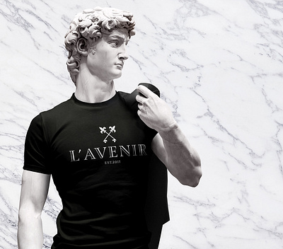 L'Avenir Clothing Branding balmain brand branding clothing clothing brand design fashion fleur france future icon keys logo logodesign logotype luxury saint symbol tshirt