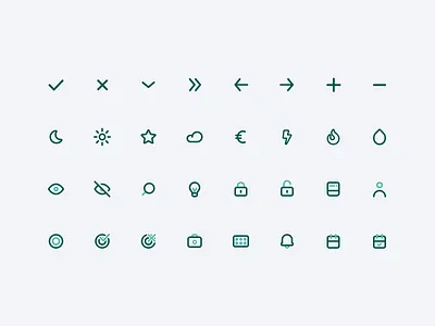 Iconset | Fuse icon icon app icon set iconography icons iconset line line icon symbol ui uidesign