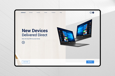 Technology Landing Page Design Webite animation branding design identity minimal mobile ui ux web website