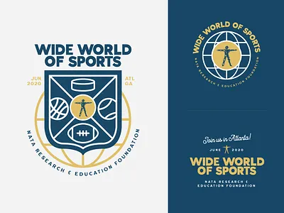 Non-Profit Event Brand Concept badge badge logo event branding logo retro sports typogaphy vintage vintage badge