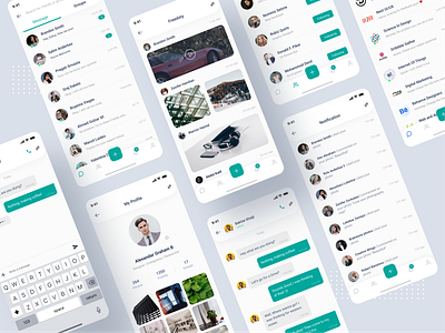 Social App UI Redesign best designer creative design creative designs design dribbble best shot ecommerce design illustration ios android interface minimal clean new trend modern design popular popular trending graphics social app socialmedia trending graphics ui ui ux kit pricing