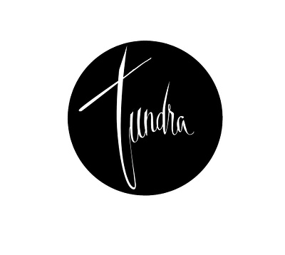 Tundra logo blackandwhite digital hand drawn handmadefont handmadetype ink lettering lettering art lettering artist logo logodesign logotype sketch