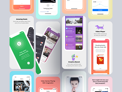 iOS Jetpack adobe app app design apple application appstore mobile photoshop screenshot sketch template ui