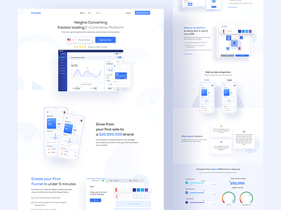 Website Builder 2019best blue builder business clean dashboard ecommerce homepage landing page design landingpage minimal shopify uidesign uiux website website builder white