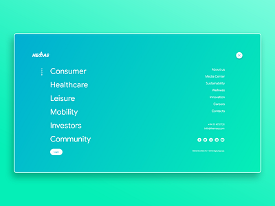 Hemas Website Menu Design branding company design identity menu design minimal responsive srilanka ui web website