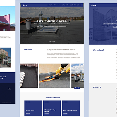 Fatra Information Page app dailyinspiration design designer digital mobile ui uiux ux web