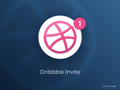 Dribbble Invite dribbble dribbble invitation dribbble invite dribbble invites gradient illustrator invite ui vector