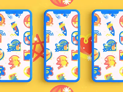 Zedge Icons * Constelation Theme * android app design digital icon icon design ios mobile phone photoshop ui zedge