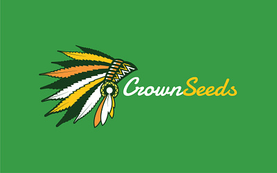 CrownSeeds logo logodesign logotype vector