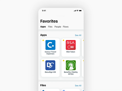 Explore Page app design interaction ios mobile motion ui ux