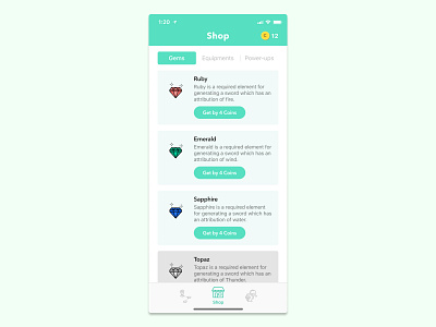 Daily UI Challenge - #030 Pricing app daily 100 challenge dailyui dailyuichallenge design game ios ios app pricing ui uidesign ux uxdesign