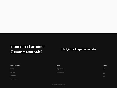 Footer for my personal site footer footer design freelancer landingpage uiux webdesign webdesigner webflow website