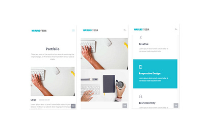 app design - warung media branding design digital ui